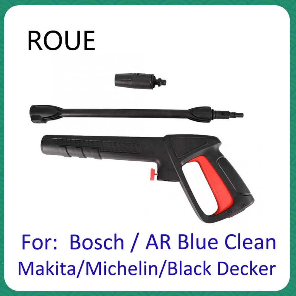 Voor Ar Blauw Clean Black Decker Bosch Michelin Makita Hogedrukreiniger Hogedrukreiniger Spuitpistool Auto Washer Jet Waterpistool nozzle