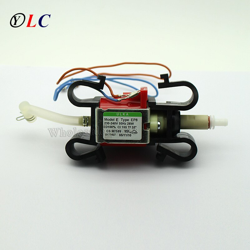 Self-priming pump electromagnetic pump coffee machine pump model EP8 voltage 230-240V-50Hz power 26W maximum flow 1200cc / min