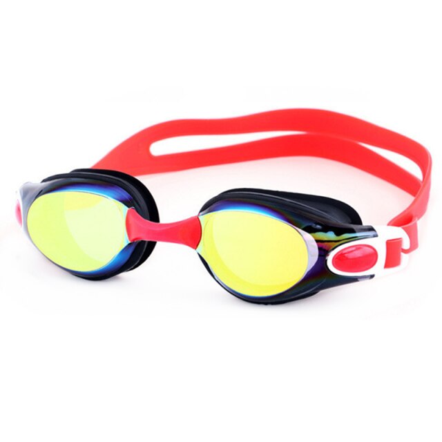 Swimming Goggles Men Women silicone adult Pool glasses Adjustable Swim Eyewear With swim hat Nose clip earplug 1032: Pink