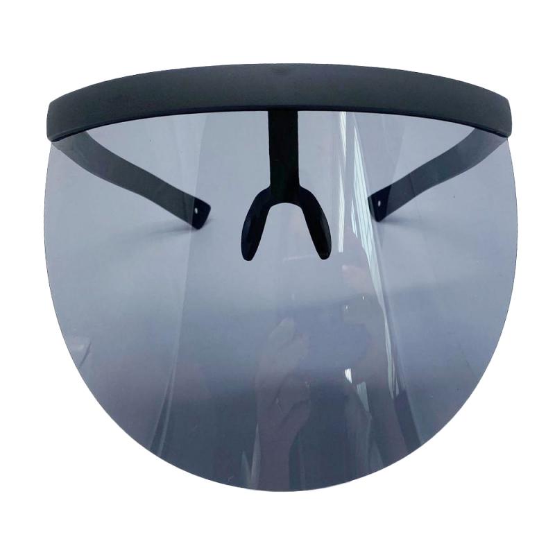 Oversized Exaggerated Visor Wrap Shield Large Mirror Sun Glasses Camping Half Face Shield Guard Protector Face Mask Goggles: 03