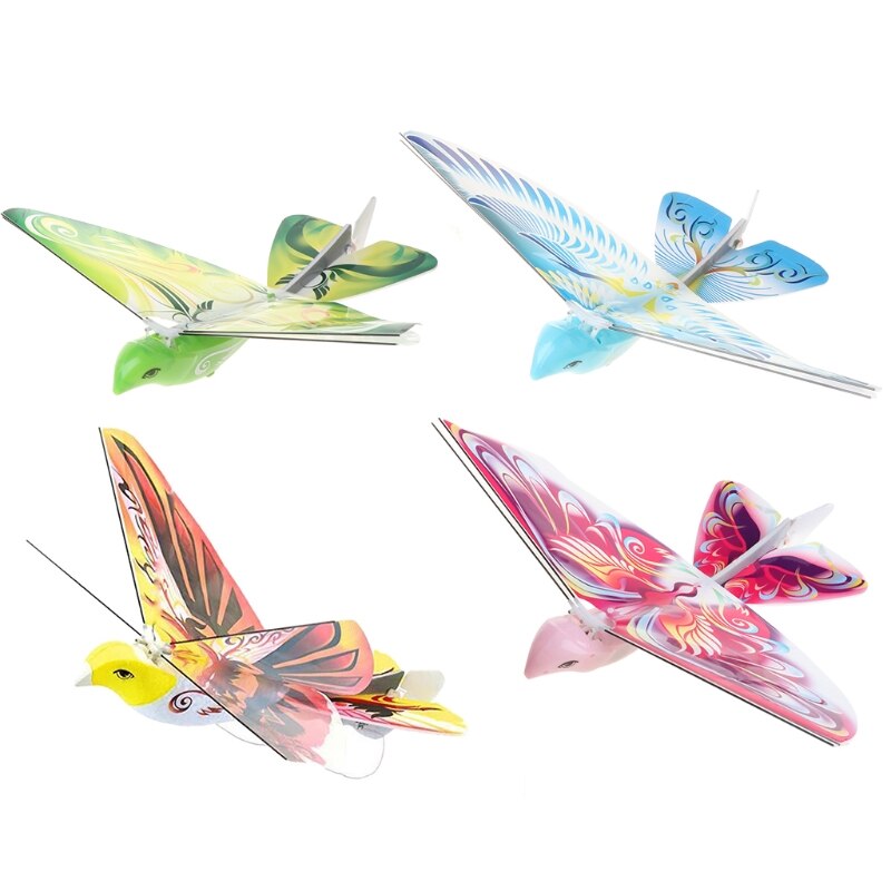 2.4G électrique aigle télécommande bionique oiseau aile volante battement oiseau jouets Q6PD