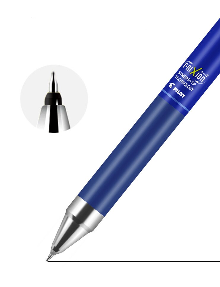 PILOT Frixion-Bolígrafo de tinta de Gel borrable LFPK de Japón, recarga de 0,4mm, uso de escritura para 23EF/23F, bolígrafo Araserable, escuela, oficina, papelería