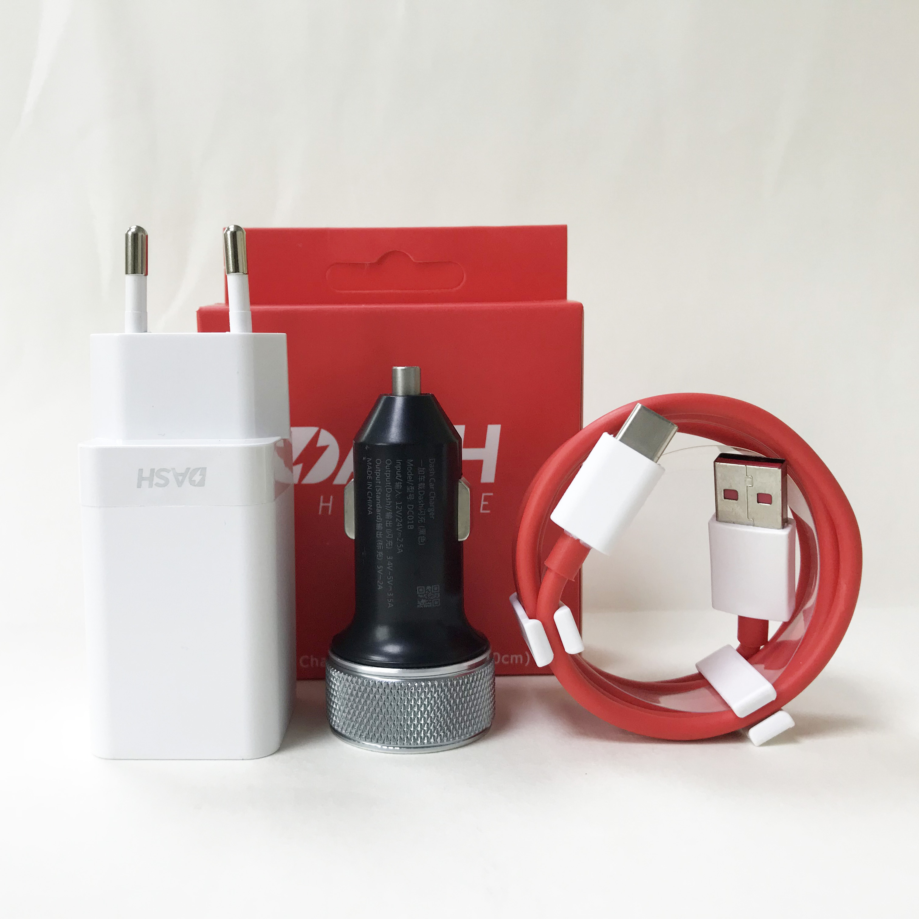 Oneplus 6T Dash Car Charger 5V 3.5A Originele Eu Ons Uk Dash Snelle Opladen Autolader Voor Een plus 7 6 5T 5 A5000 Een Plus 3 3T: EU x Car x Cable