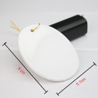 12pcs/lot Sublimation Blanks Christmas Decoration Ceramic Pendant for Sublimation INk Transfer Printing Heat Press DIY: Oval