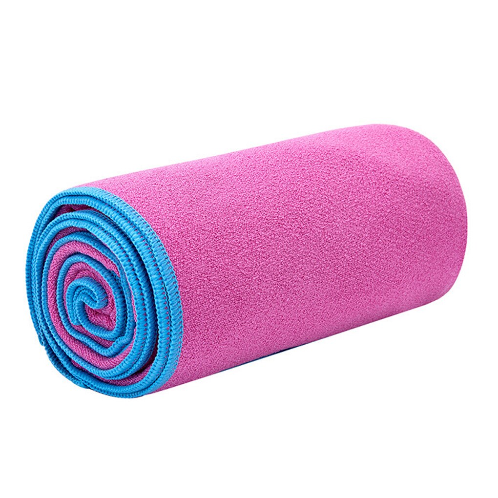 Microfiber Yoga Towel Moisture Wicking Yoga Mat Cover for Yoga Pilates Sports