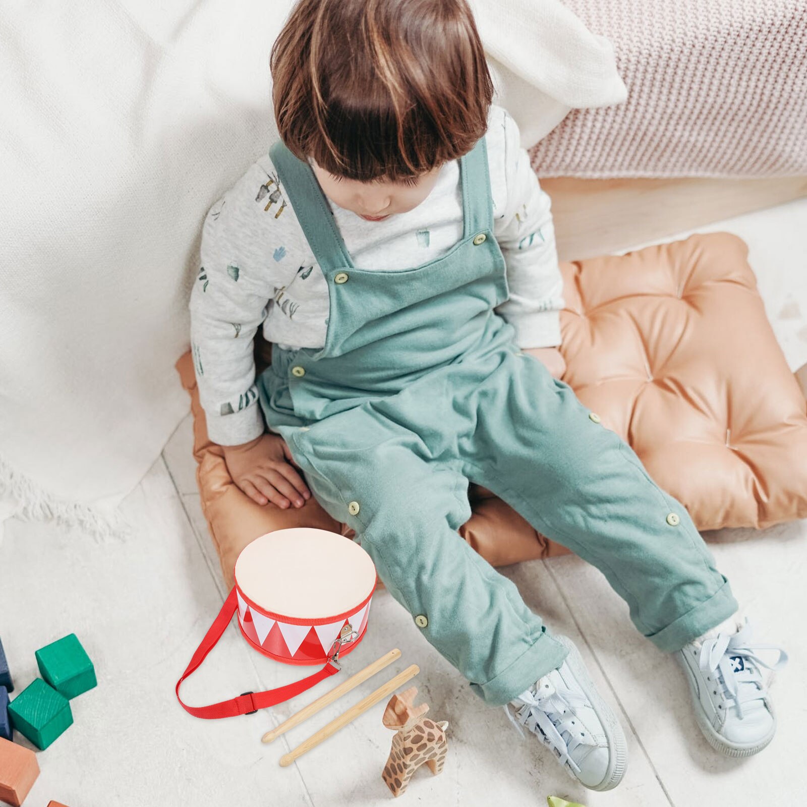 1 Set of Kids Snare Drum Snare Drum Children's Percussion Instrument for Home School Kids