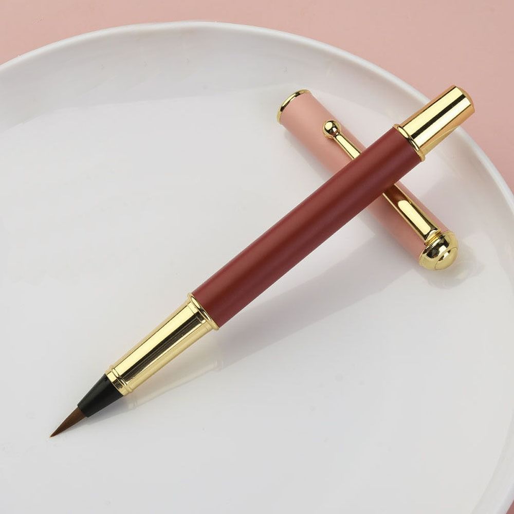 Pędzle robić kaligrafii, wysokiej jakości, z miękkim włosiem, metalowe, robić pisania, rysowania, chińskie pędzle, pędzle robić pisania, pędzle robić malowania.