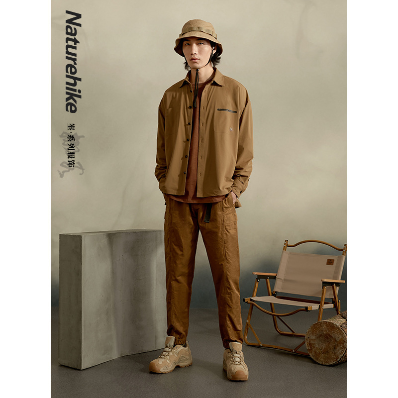 Naturetrekking extérieur fonctionnel longue homme/femme loisirs voyage chemise unisexe extérieur voyage séchage rapide Nature randonnée Camping haut