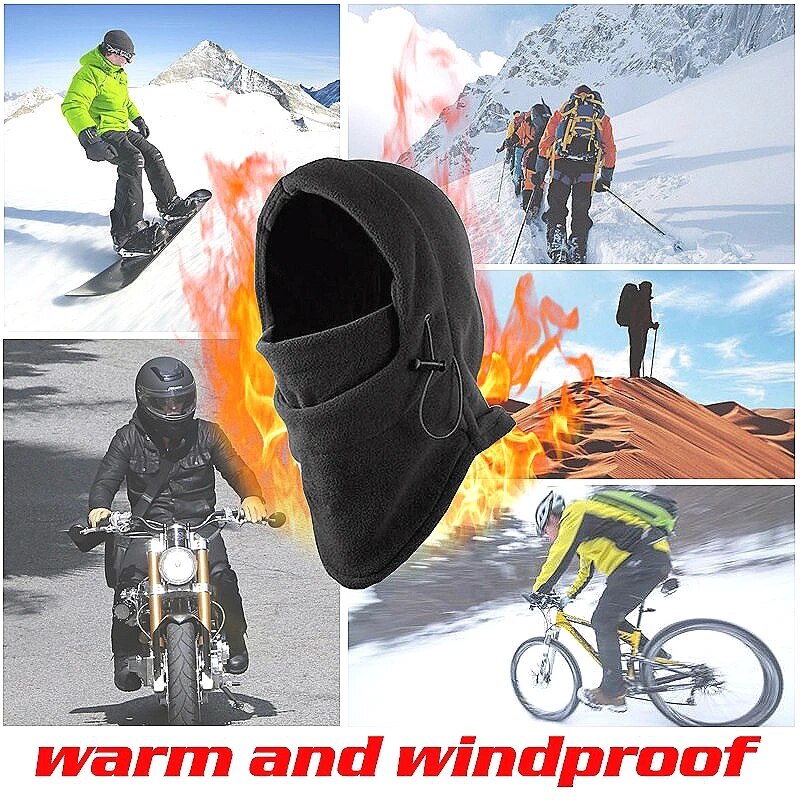 Nuovo berretto sportivo invernale copricapo da corsa all'aperto cappello in pile caldo sciarpa cappello da bici da sci da corsa caldo per uomo e donna