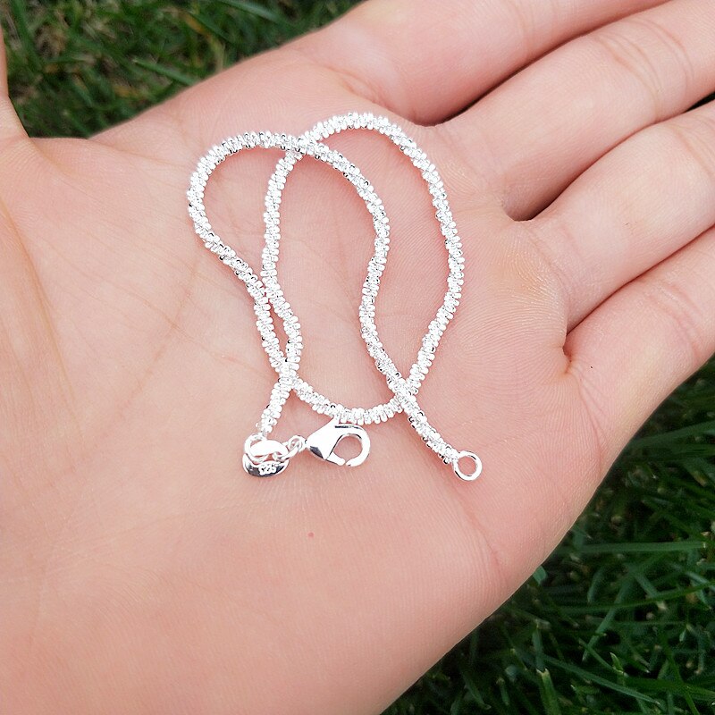 Silver Color Chain Anklets For Women Beach Jewelry Tobilleras Pulsera Para Tobillo Link Simple Ankle Bracelet Best: Default Title