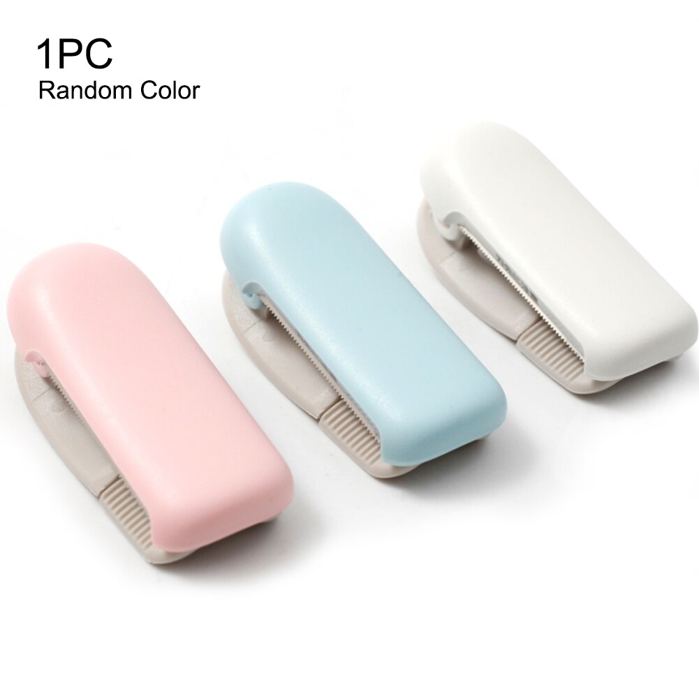 Stationery Mini Washi Tape Dispenser Kawaii Portable Plastic Office Tape Cutter School Supplies