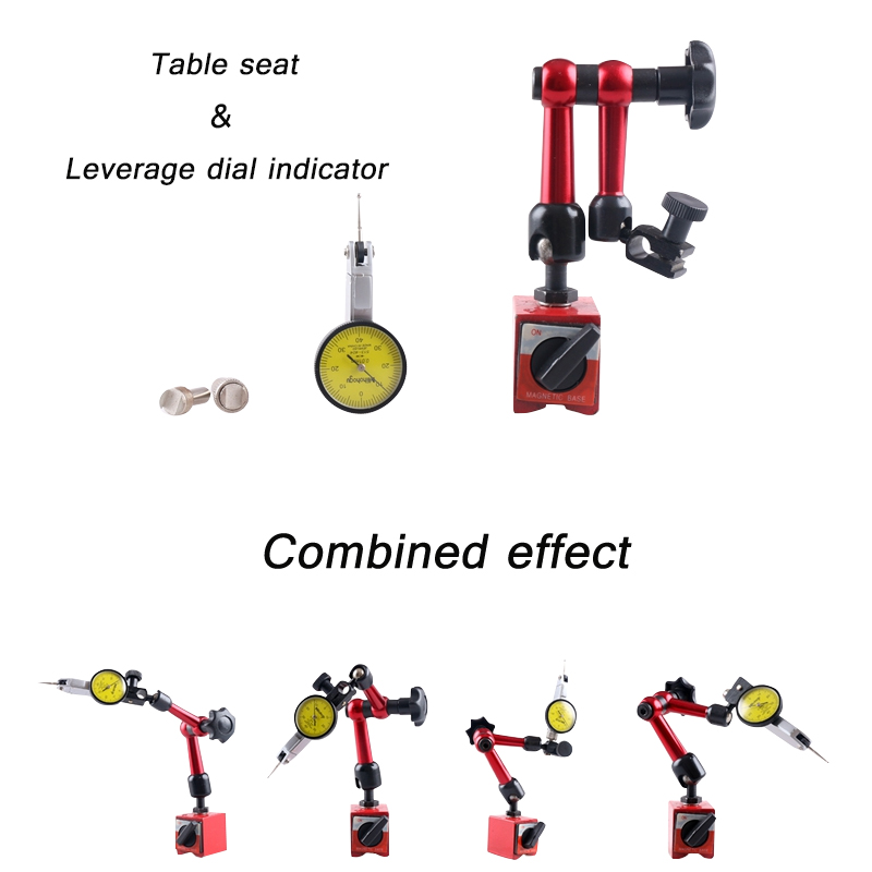 Indicador de Dial magnético Universal, soporte de Base magnética, báscula de mesa, indicadores de precisión