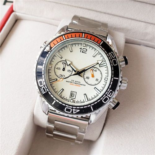 Mannen Mode Hoogwaardige Leisure Quartz Horloge Waterdicht Horloge Hoge Gradea: Blauw