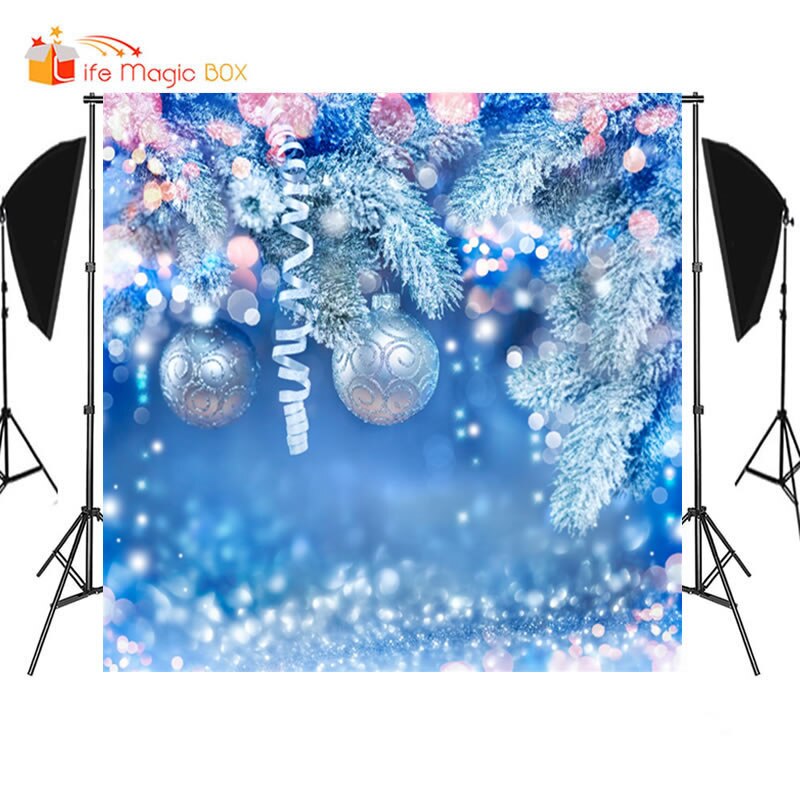 LEVEN MAGIC BOX Achtergrond Fotografie Kerstbomen Familie Samen Foto Backdrops Decoraties voor Huis