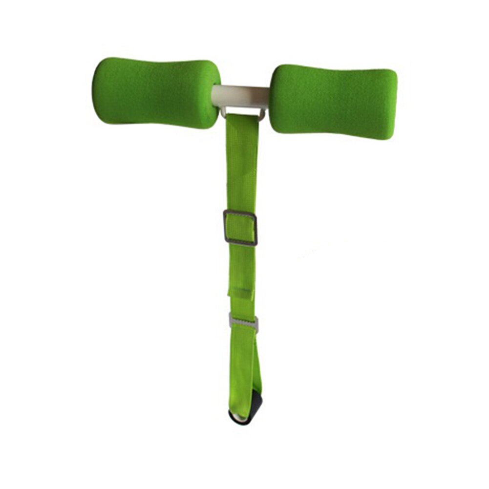 Barra de sentadillas para puerta, accesorio con ancla de puerta desmontable, acolchado, ayuda para abdominales y abdominales, herramientas de ejercicio, 5 colores: green