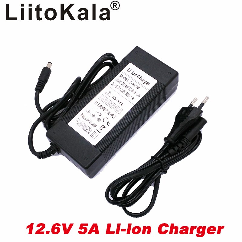 HK liitokala 12.6 V 5A oplader, 12.6 V lader voor CCTV batterij pack, 5A oplader voor 12 V lithium batterij 12 V batterij oplader