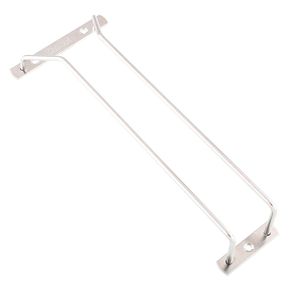 28 cm/11 "Rvs Wijnglas Houder Keuken Thuis Cup Opknoping Organisator Bar Hanger Plank Chrome Glaswerk houder