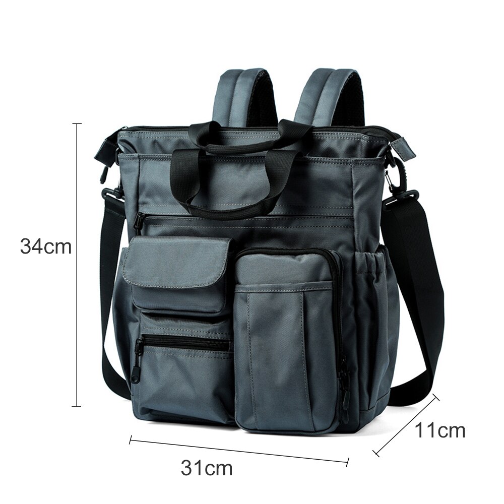 Mochila à prova dwaterproof água masculina grande capacidade crossbody saco multifuncional oxford negócios bolsa de ombro para homens sacos de viagem xa643wb