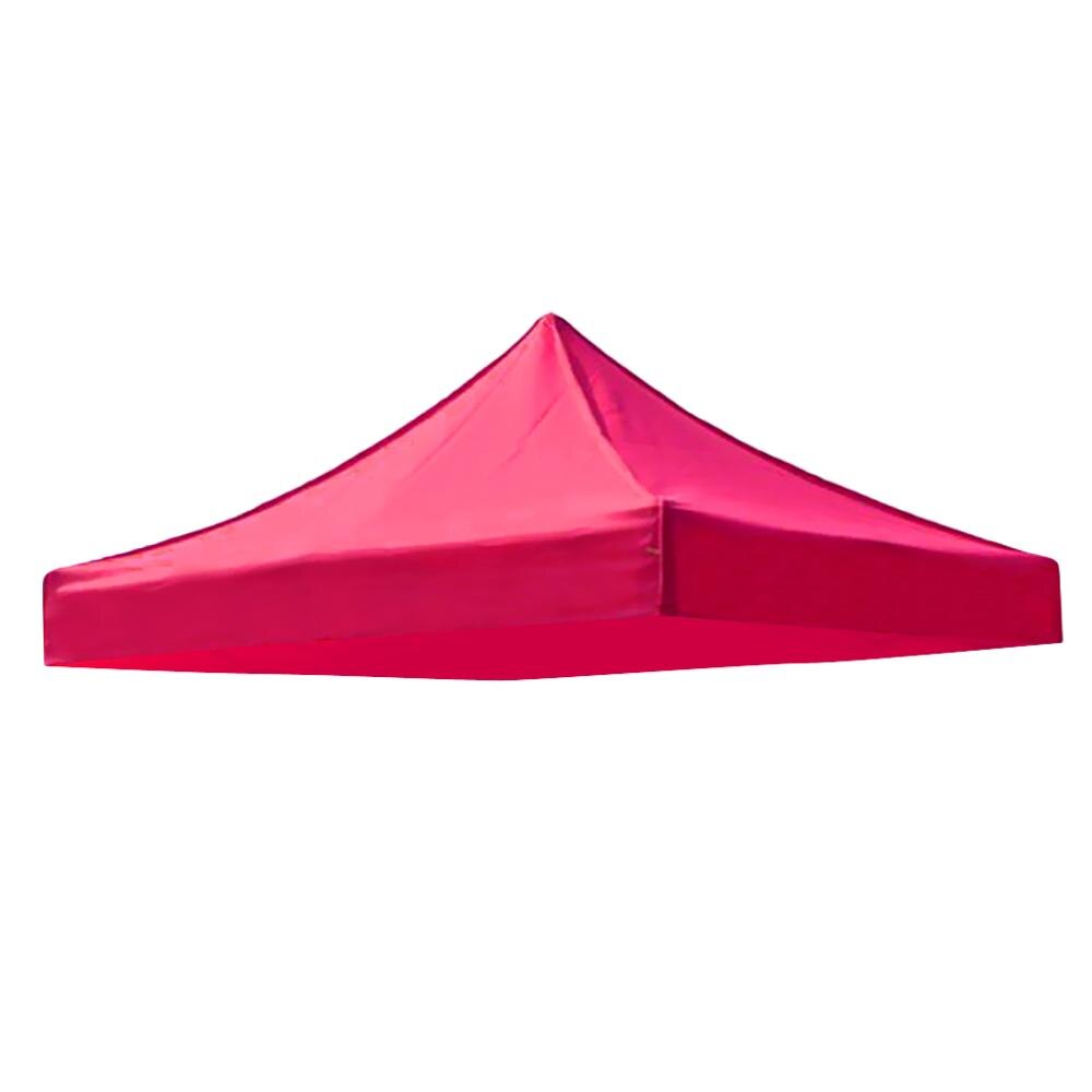 Replacement Canopy Tent Top Cover Camping Beach Garden Gazebo Sun Shade UV Proof Double Line Sewing Fishing Backyard Top Covers: Rose Red