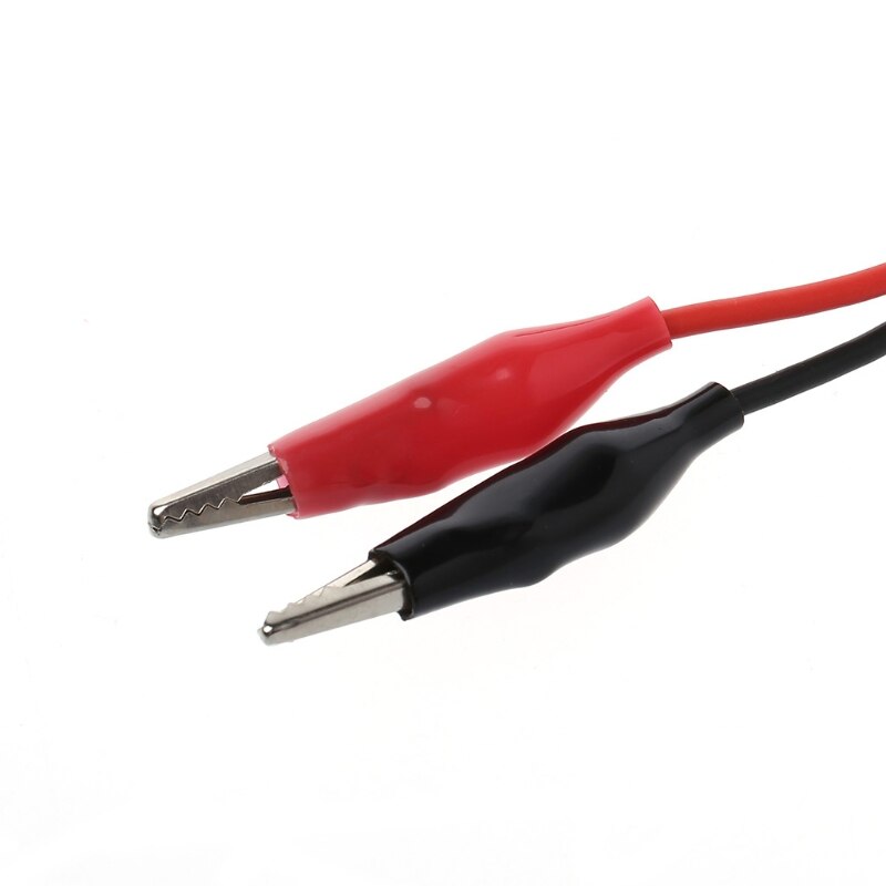 Miedziane zaciski aligatora z męprzejrzeć złączem USB przewody pomiarowe krokodyl zacisk