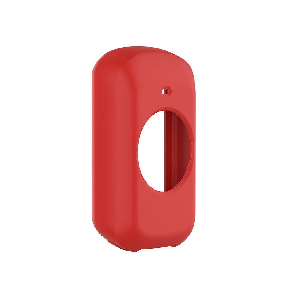 Para Garmin Edge 130 530 830 Plus silicona Gps bicicleta ordenador protección de pantalla Cyclocomputer funda protectora película de vidrio: L / Verde oliva