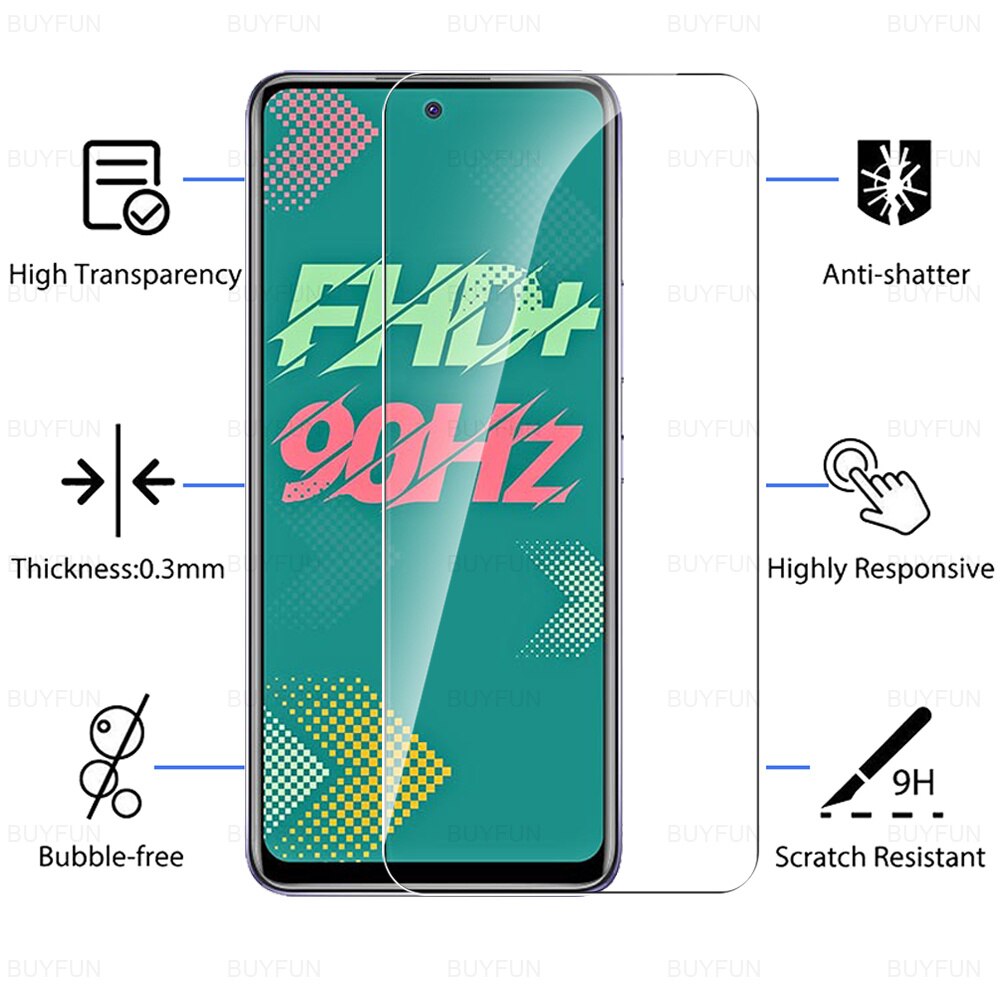 2in1 Gehärtetem Glas fallen Für Infinix Heißer 11 s Bildschirm Schutz Für Infinix Heißer 11 s NFC 11 Spielen 11 s Kamera Objektiv Schutzhülle Film