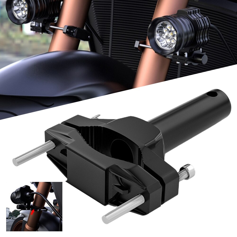 1PCS Universal Motorcycle Bumper Mount Bracket Motorcycle Headlight Mount Brackets Wearable Fixed Bracket Extension Bracket: Default Title