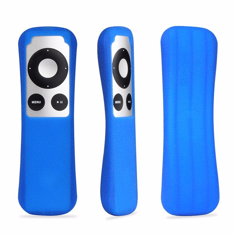 Afstandsbediening Siliconen Cover Case Voor Apple Tv 3 Remote Case Stofdicht Case Voor Apple Tv 2Gen Afstandsbediening Geval (Blauw)