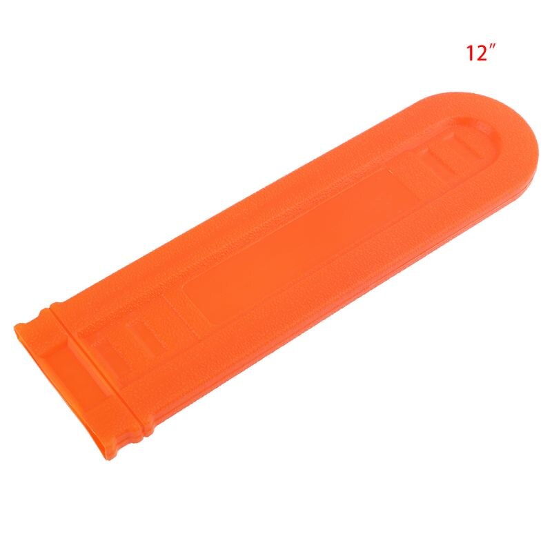 12/16/20/24in Chainsaw Bar Protective Cover Scabbard Protector Universal Guide 77UD: Orange 30.4cm