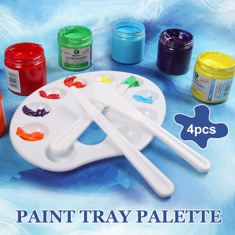 Transon Synthetische Filbert Penseel Set 10 stks voor Acryl Aquarel Gouache Art Schilderen en Craft Schilderen