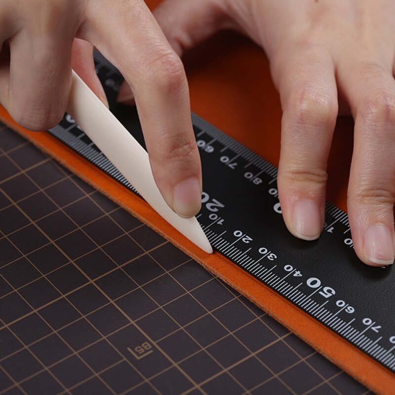 DIY Handmade Plastic Bone Folder Simulation Ox Bone Folder Paper Folding Bone Folder Cutting Tools