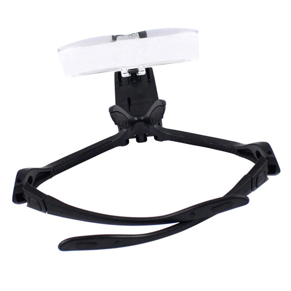 1.0/1.5/2.0/2.5/3.5X Vergrootglas Eye Reparatie Vergrootglas 2 Led Light Glazen Loupe Optische Lens hoofdband Vergrootglazen