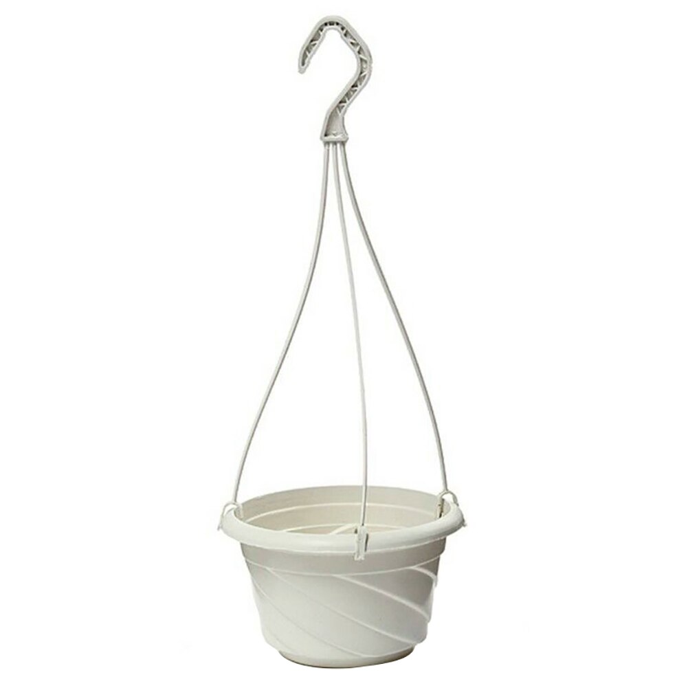 Maison jardin suspendu planteur balcon crochet-type suspendu fleur plante Pot panier planteur support: Default Title