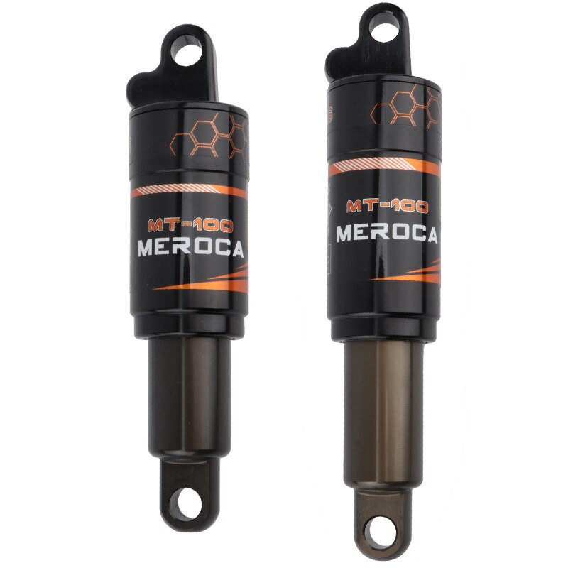 MEROCA-amortiguador Mt-100 de aleación de aluminio para bicicleta de montaña, muelle hidráulico trasero, 125mm, 150mm, 165mm, 190mm