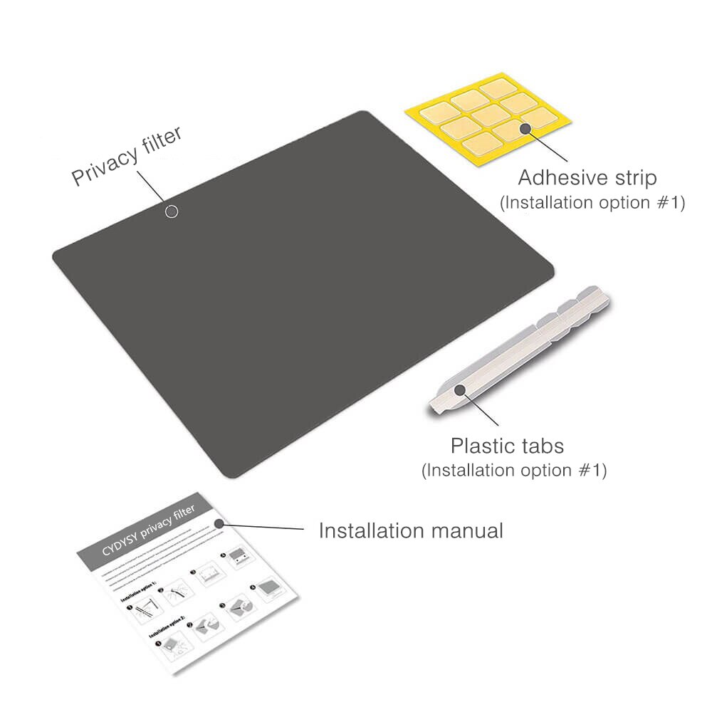 monitor komputerowy laptop filtr prywatyzujący anty szpiegowskie ekrany folia ochronna robić laptopa robić HP zazdrość x360 15 BQ051SA
