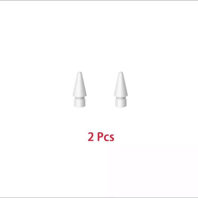 iPad Stylus Nib Tip for Apple Pencil 1st / 2nd Generation，Pencil Tips Replacement for iPad ） with Palm Rejection: 2 Pcs white