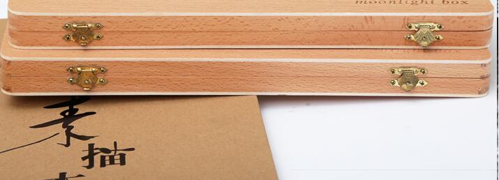 Sketch pencil case art student special pen box painting sketch special storage pen box art supplies storage box