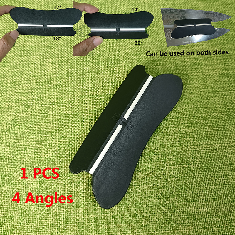 Guía angular, piedra de afilar, afilador de cuchillos fijo, accesorios de piedra de afilar de 15 grados, herramienta auxiliar para cuchillos de cocina, piedra de aceite: Amarillo claro