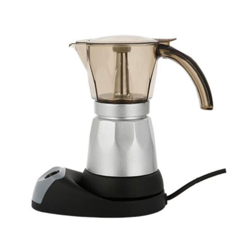 480W 220V Espresso Koffie Mokka Koffie Pot Percolator Elektrische Moka Pot