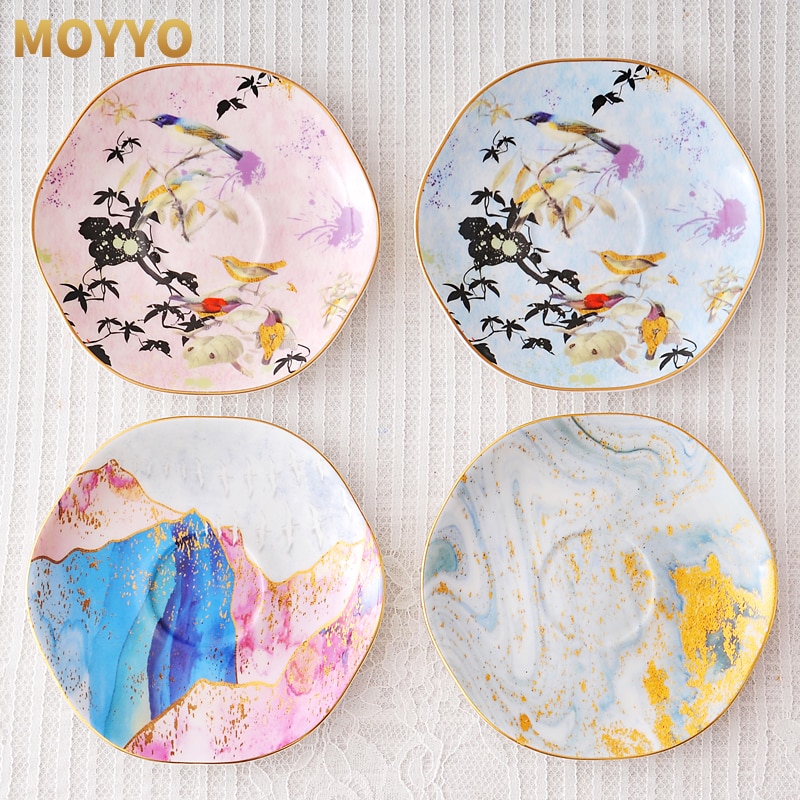 Mugs Coffee Cups Porcelain Coffe Cup Bone China Coffeeware Tea Cups And Saucer Sets Birthday Wedding Decoration