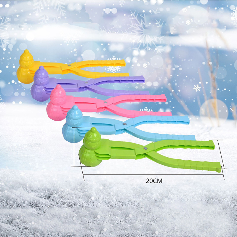 Schattige Eendvormige Rijstvorm Maker Clip Kinderen Buiten Plastic Eend Rijstvorm Diy Sneeuwbal Maker Sushi Mal Met Handvat: Rood