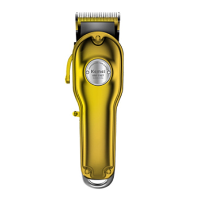 Alle Metalen Tondeuse Kapper Professionele Li-Ion Haar Trimmer Mannen Kapsel Elektrische Draadloze Haar Snijmachine, 100-240V