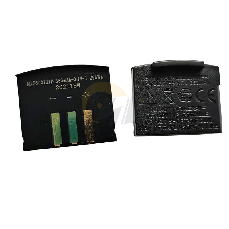 Original AH100 E1 Lipo Heaphone Battery 350mAh For Artiste Technisat Old man earphone battery MLP503131P: 2 pcs