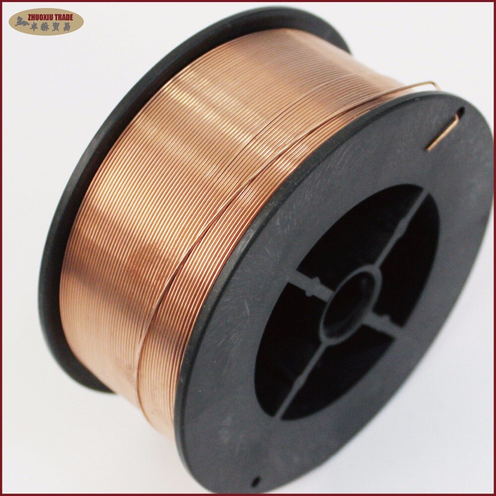 Varillas de soldadura de gas, acero suave recubierto de cobre, 0,8mm, 1,0mm, 1,2mm, 1,6mm, 2,0mm, CCMS MIG, varilla de relleno de electrodos de alambre de soldadura