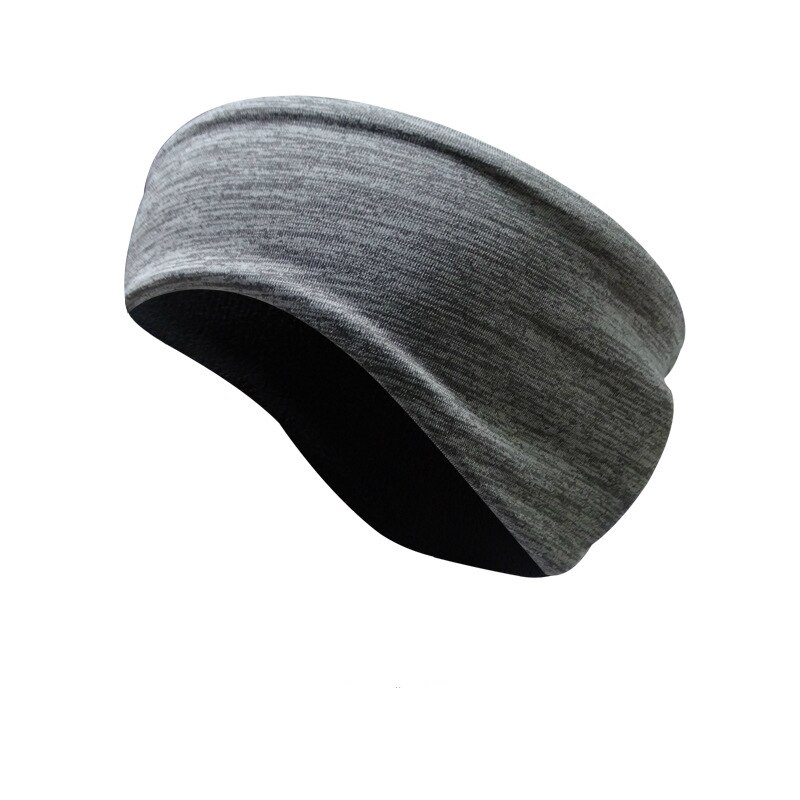 Deportes cubre orejas orejeras diadema Polar lana protección de oído a prueba de viento Otoño Invierno corriendo accesorios al aire libre hombre: LGY