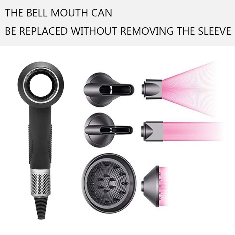 Hair Dryer Case Cover for Dyson Soft Silicone Gel Portable Dust Proof Blower Protective Skin Cover