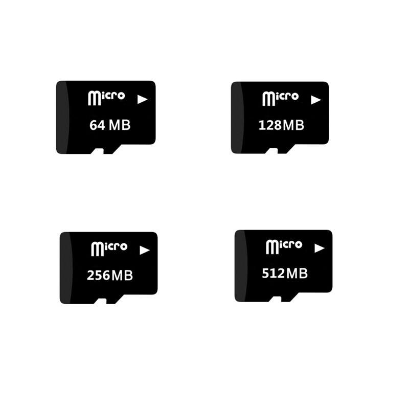 5 st/lot tf-kort 64mb 128mb 256mb 512mb micro tf-minneskort för samsung galaxy  s5 s4 s3 note 4 3 2 htc sony nokia