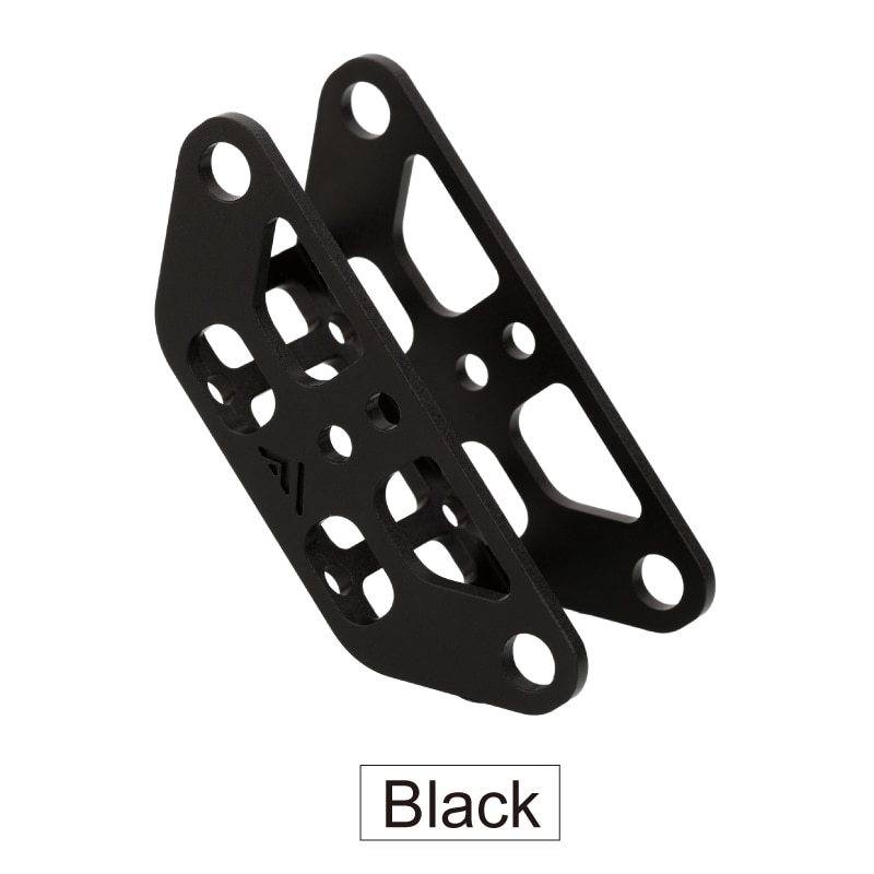 Mellow 2Pcs High-Precision CNC VzBoT Aluminum Y Gantry For Ultra-High-Speed 3D Printer VzBoT Lightweight: black