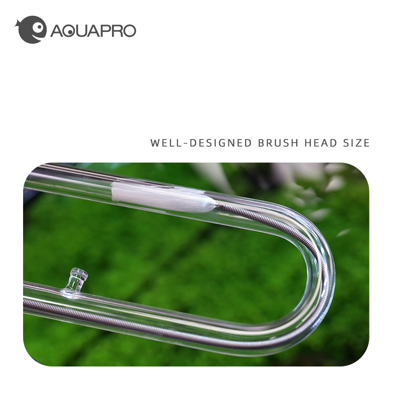 Aquarium Feder bürstens ch lauch Aquarium Reiniger Außen Filter Einlass Auslass Reinigungs werkzeuge Fishbowl Ausrügestochen Pflanzen produkte