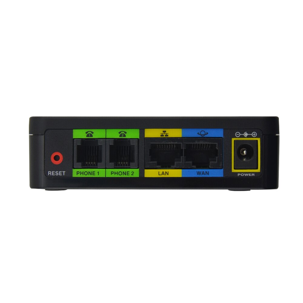 Enrutador Voip GT202N, 2 puertos de Voz sobre IP, adaptador Voip GT202N, FAX sobre IP en tiempo Real a través de T.38,